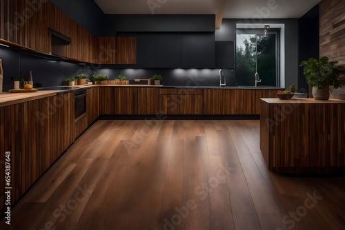 modern kitchen interior