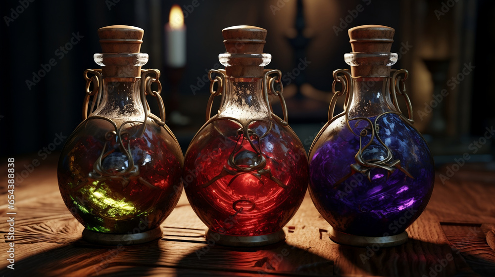 Halloween Bottles And Glasses Halloween Bottles And Glasses