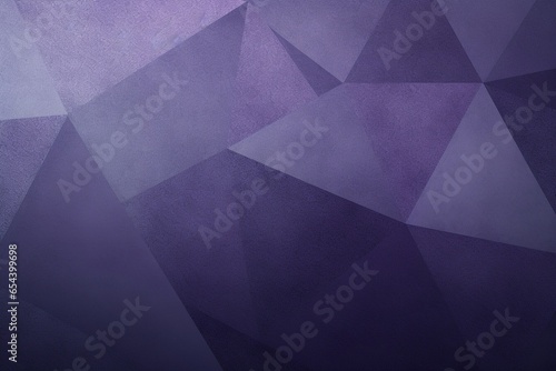 Purple Reverie: A Canvas of Grey and Purple Background Texture, Minimal Geometric Triangles, Modern Abstract Design, Gradient Symphony, Noise, and Grain Dance