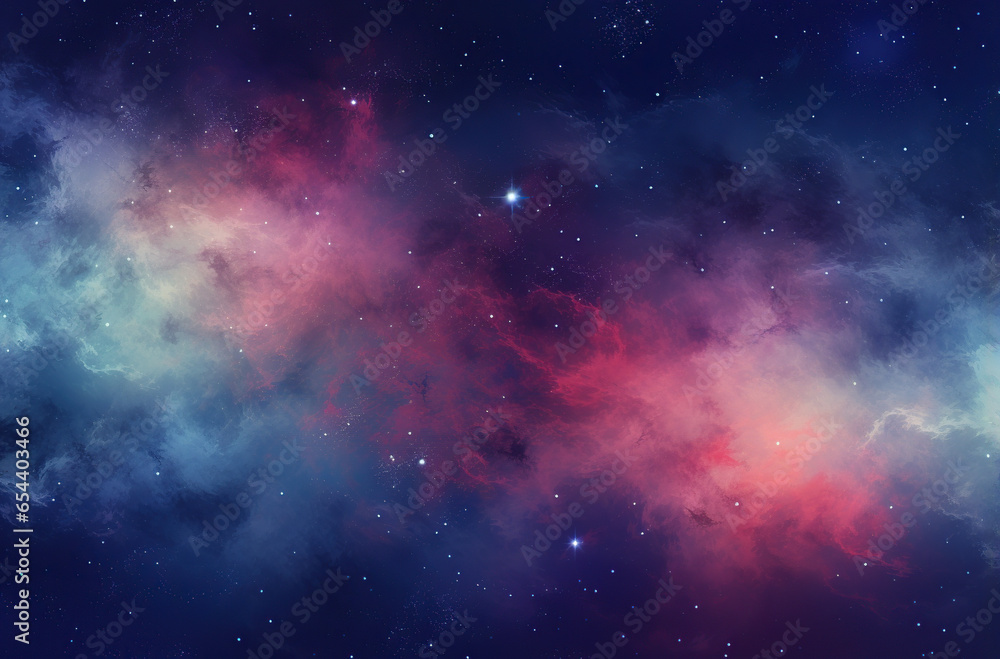 Fototapeta premium space background realistic starry night cosmos