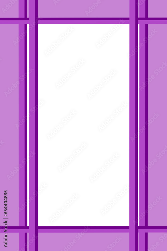 purple frame on the wall purple frame on the wall