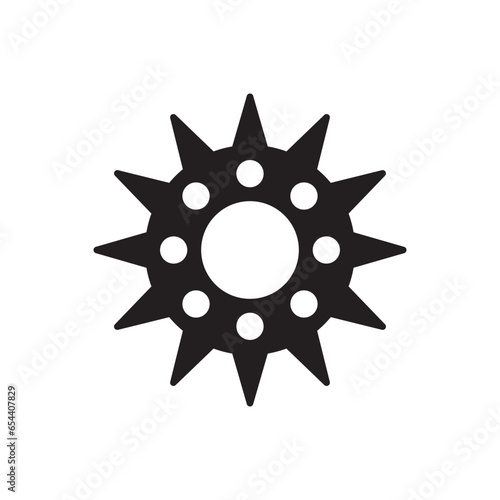 SINGLE GEAR GRAPHIC ICON