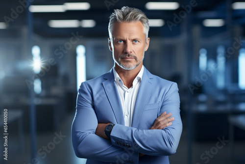 Male mature business professional adult success office person men portrait businessman © SHOTPRIME STUDIO