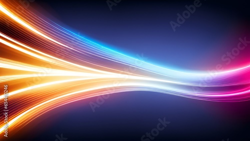 abstract background with waves