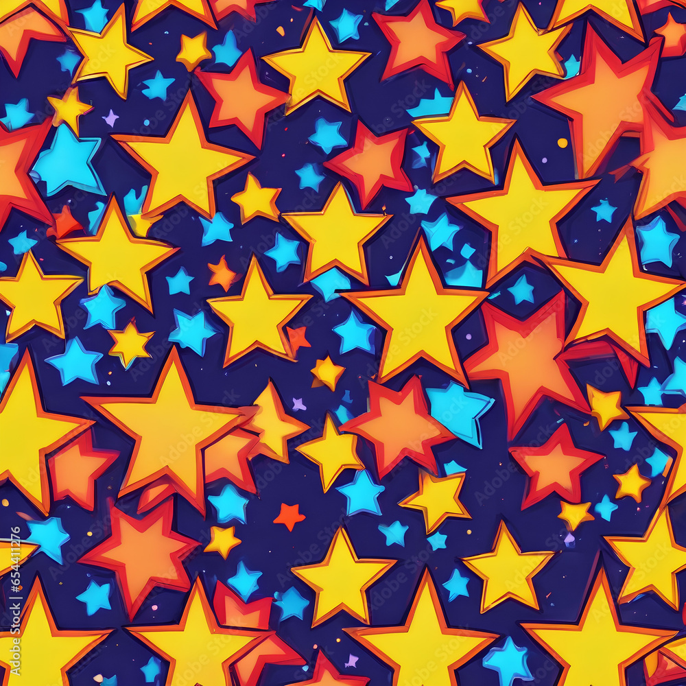 seamless pattern with stars seamless pattern with stars