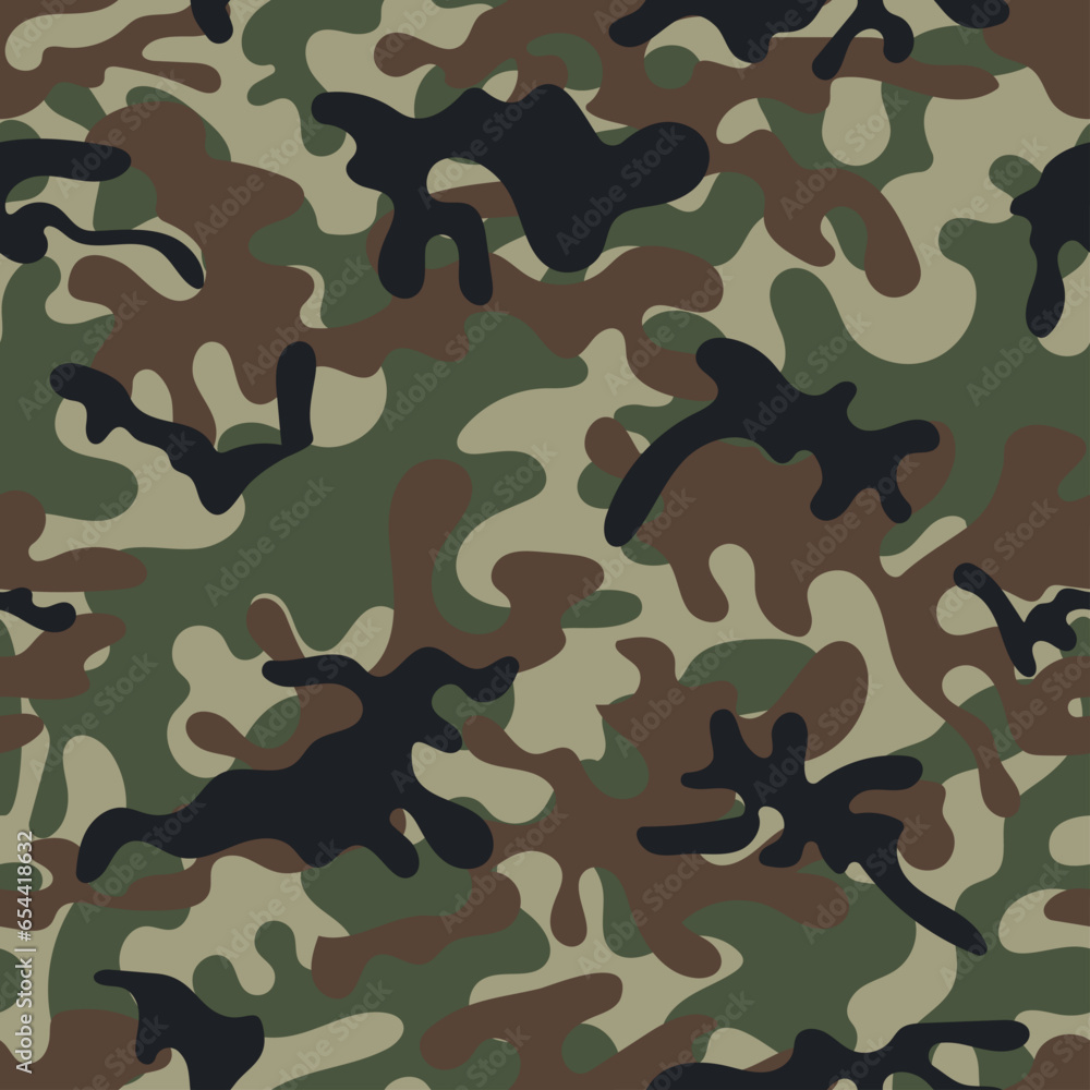 Camouflage seamless pattern.Texture military camouflage seamless pattern. Abstract army and hunting masking ornament. Camouflage seamless pattern.Texture military camouflage seamless pattern. Abstract army and hunting masking ornament.