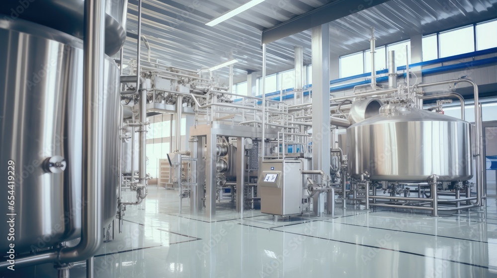 craftsmanship behind dairy production with captivating visuals of stainless steel storage and processing tanks, the backbone of milk manufacturing at its finest. craftsmanship behind dairy production with captivating visuals of stainless steel storage and processing tanks, the backbone of milk manufacturing at its finest.