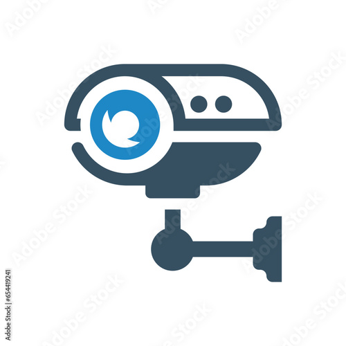 cctv icon vector illustration photo