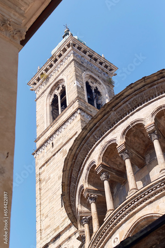 Obraz na płótnie Bergamo, Italy. Details of Basilica of Santa Maria Maggiore w salonie