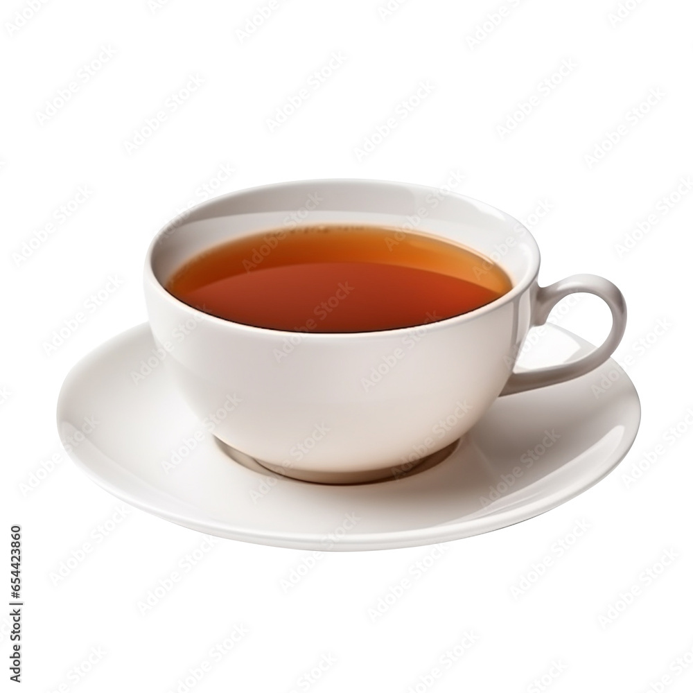 A cup of tea isolated on transparent background A cup of tea isolated on transparent background