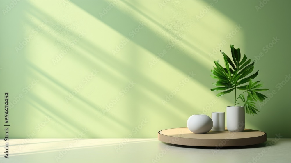 A simple abstract light green background for a product A simple abstract light green background for a product