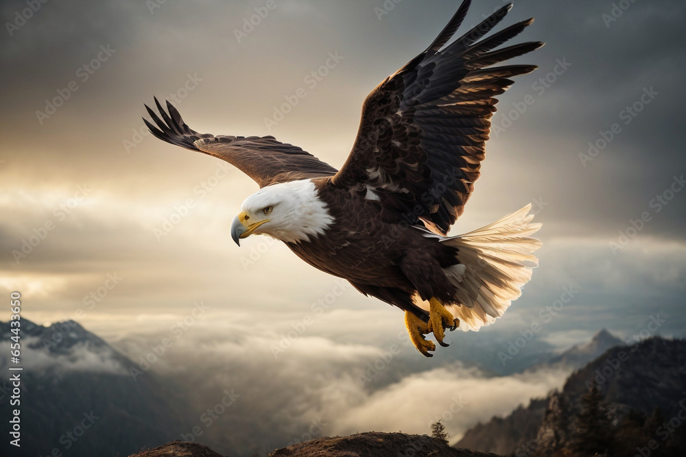 Aguila en vuelo Aguila en vuelo