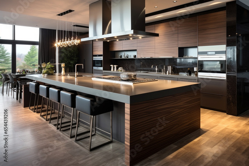 modern kitchen interior