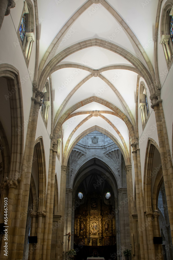 Cathedral Basilica of Santander in Spain