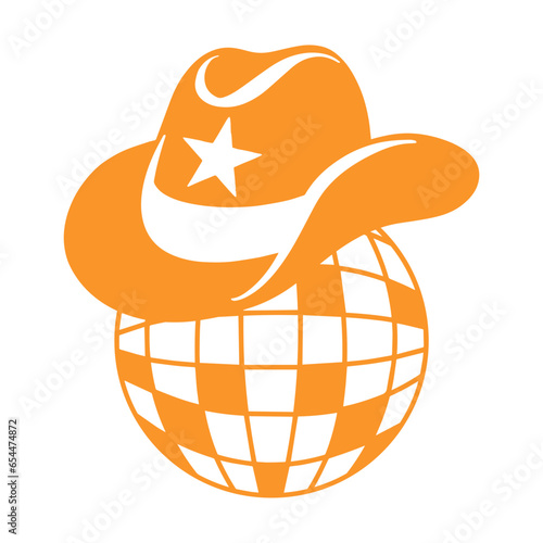 Disco Ball Cowgirl Hat