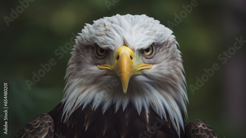 Wildlife Majestic eagle in the wild