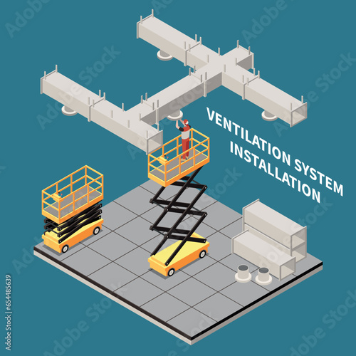 Installation Of Ventilation System