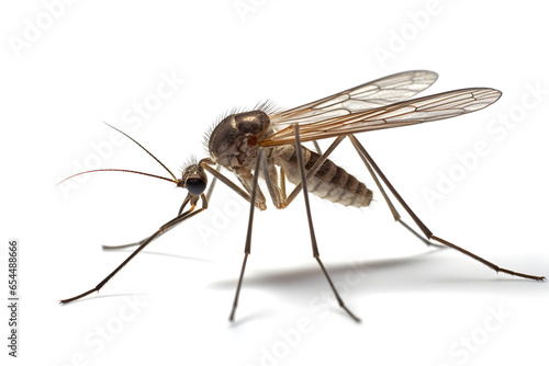 mosquito isolated on white background © paul