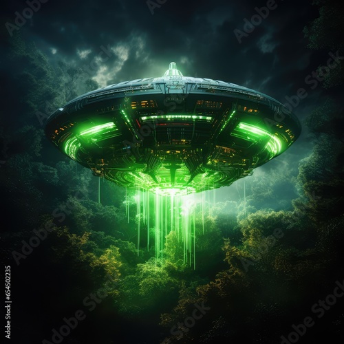 фотография Alien spaceship