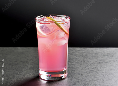 pink cocktail