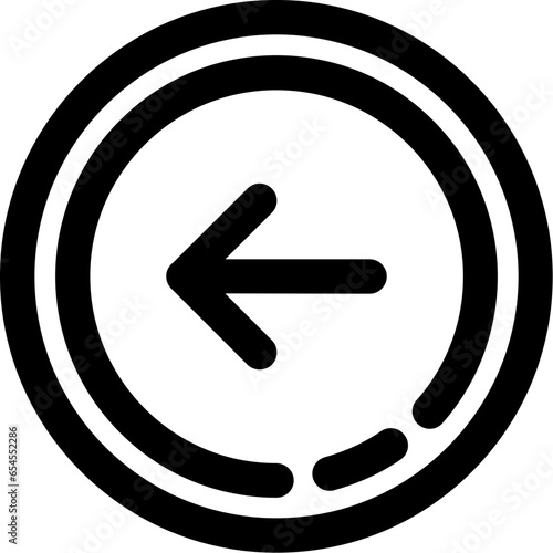 Free Download Left arrow Icon - GFXLoad