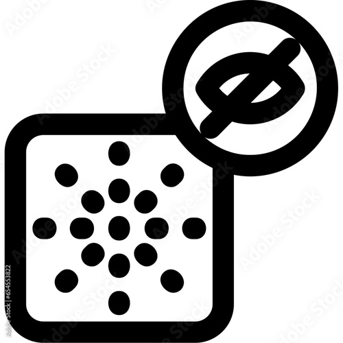 Hide grid Icon