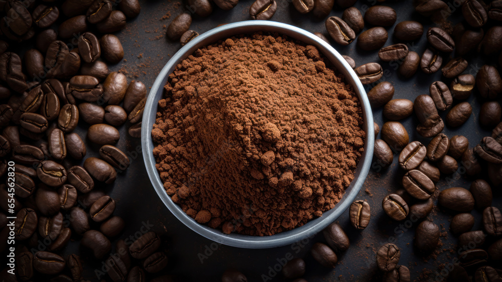 Dark and Moody Coffee Scene Dark and Moody Coffee Scene