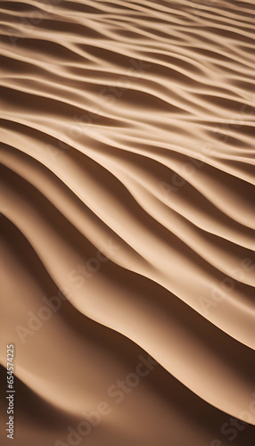 abstract brown background with smooth wavy lines and waves in it © Waqar