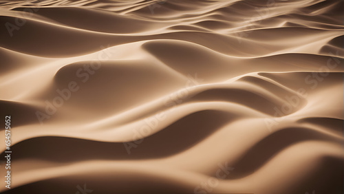 golden fabric 3d render closeup abstract background with smooth waves © Waqar