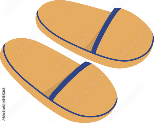 pair of slippers Illustration 