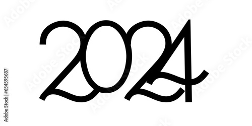 New year 2024 text