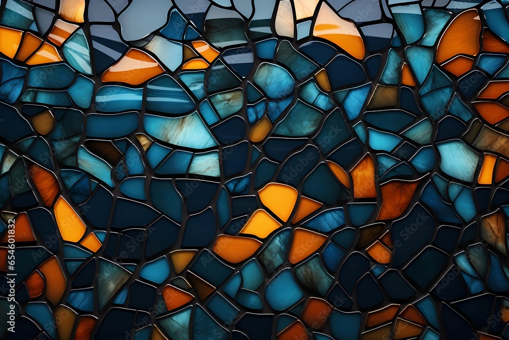 abstract mosaic pattern of colored tiles abstract mosaic pattern of colored tiles