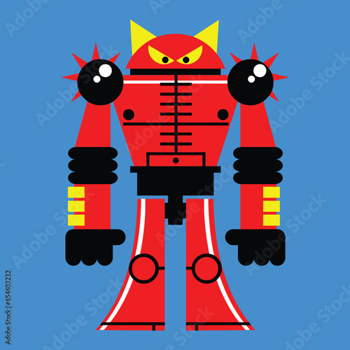 Big Red Robot (ID: 654603232)