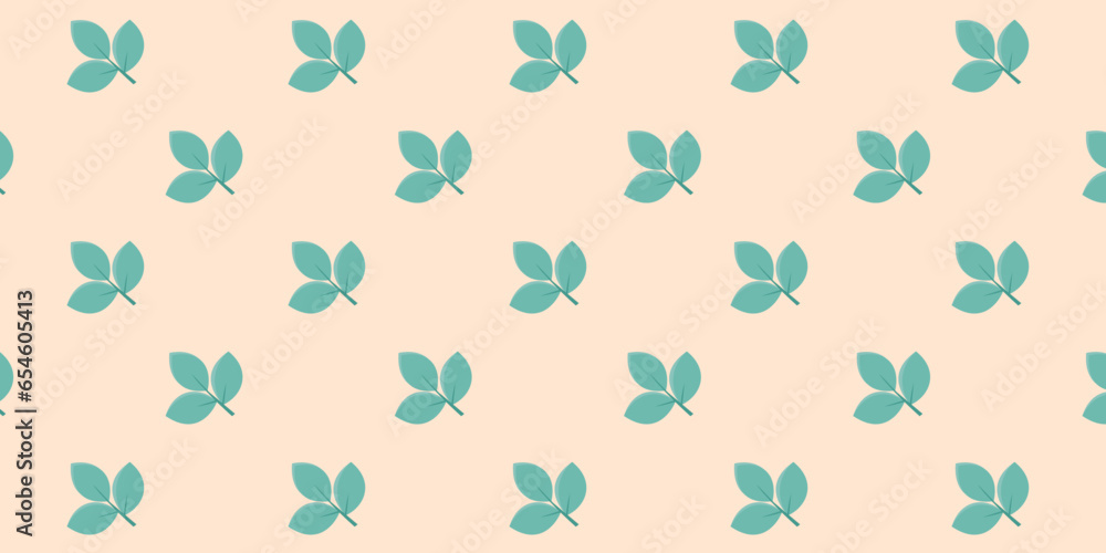 seamless pattern with leaves, seamless background with leaves