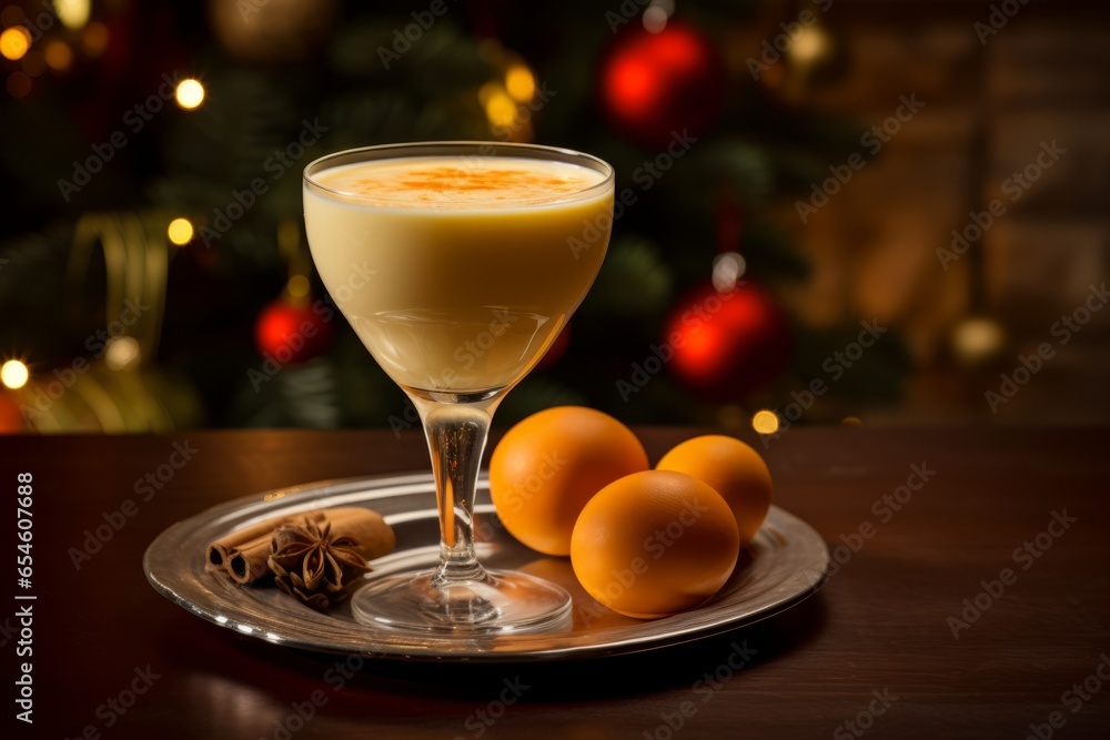 Tempting Richness of Homemade Dutch Advocaat Eggnog Liqueur A Creamy