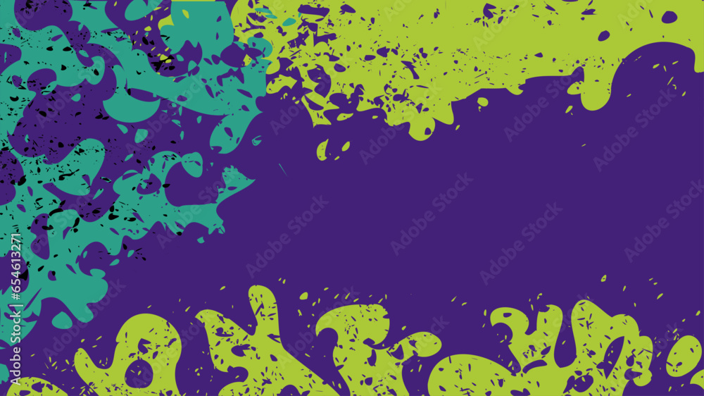 Abstract vector background with splashes Abstract vector background with splashes
