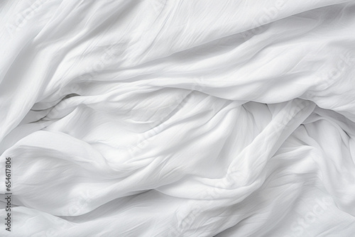 a cotton background with a white texture, in the style of crumpled