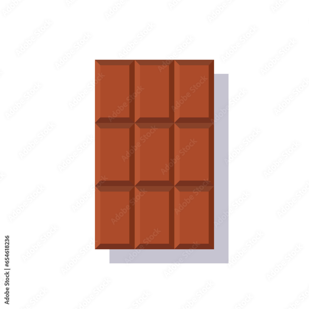 Chocolate Simple Flat Geometric Vector Chocolate Simple Flat Geometric Vector