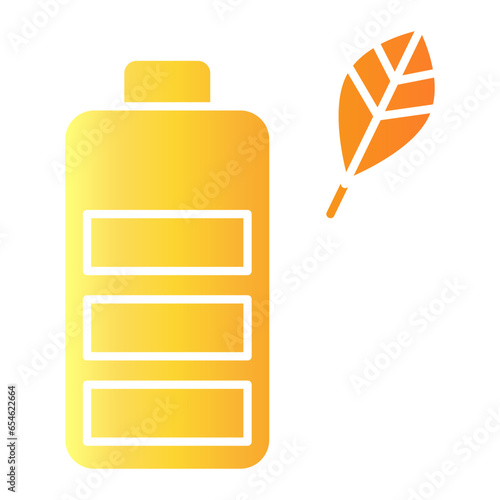 ecological battery icon