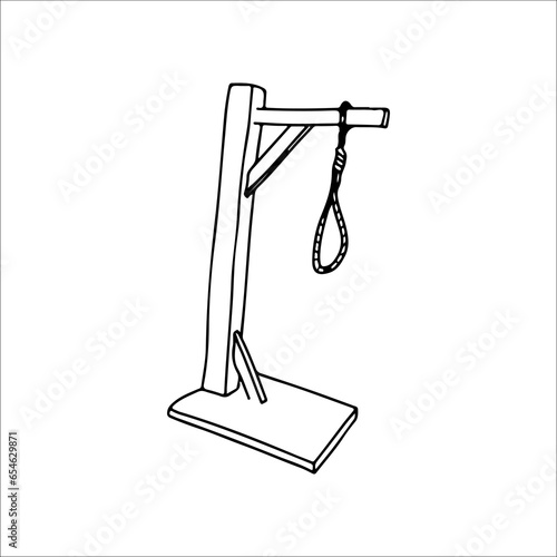 vector illustration of execution tools