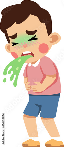Kid Vomiting