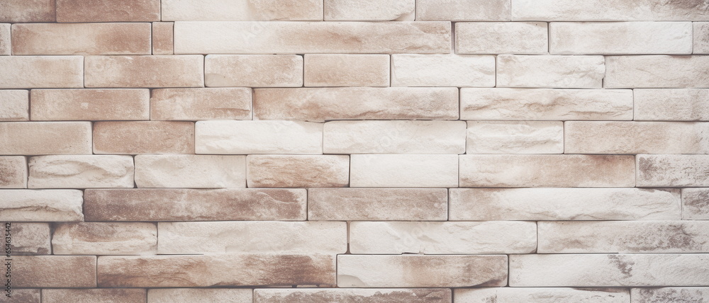 Cream and white brick wall texture background. Brickwork and stonework flooring interior rock old pattern design Cream and white brick wall texture background. Brickwork and stonework flooring interior rock old pattern design