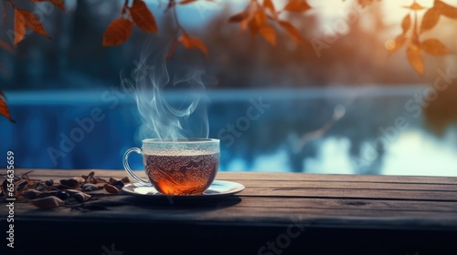 Steeped in Serenity: Embracing the Tranquility of a Cup of Hot Tea