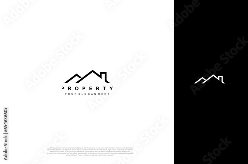 Real Estate icon, Builder, Construction, Architecture and Building Logos. Vector design template
