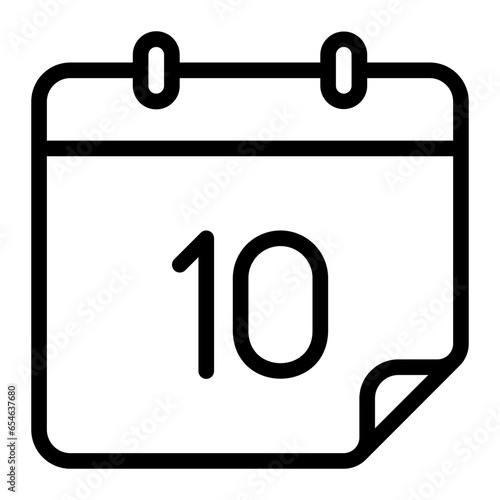 ten line icon