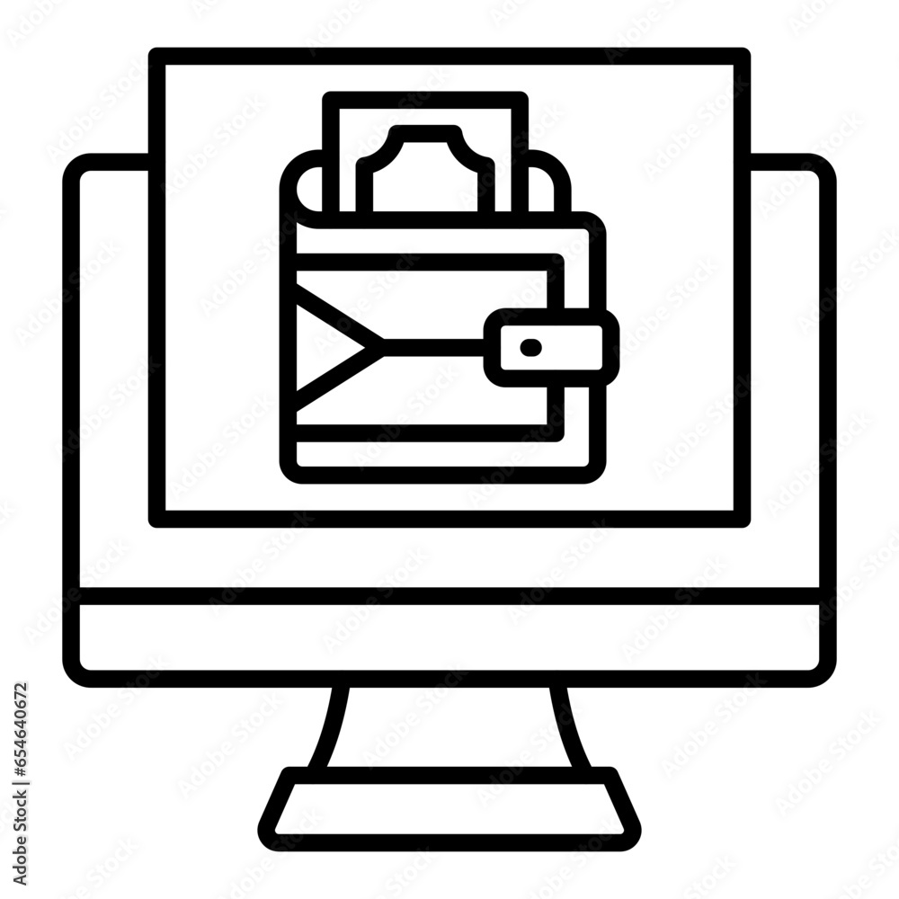 Digital Wallet Icon Digital Wallet Icon