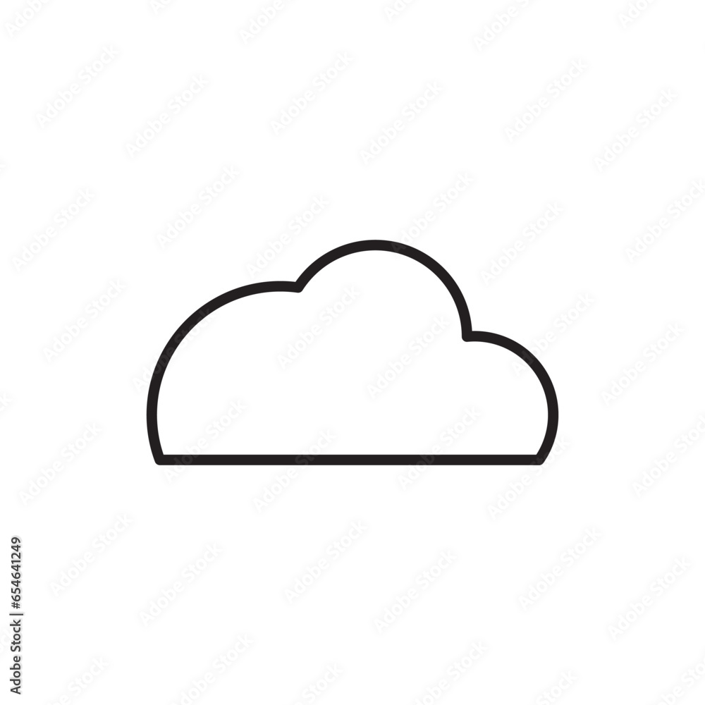 cloud icon vector illustration eps cloud icon vector illustration eps