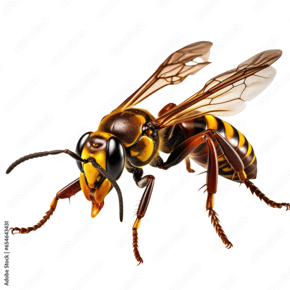 Hornet on transparent background Hornet on transparent background