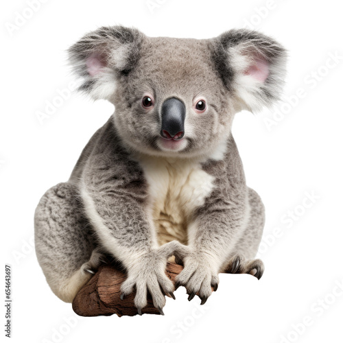  koala isolated on transparent background