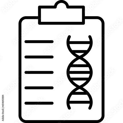 Dna Report Icon